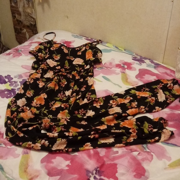 Xhilaration Other - Floral Jumpsuit